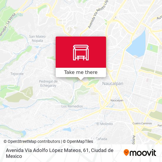 Avenida Vía Adolfo López Mateos, 61 map