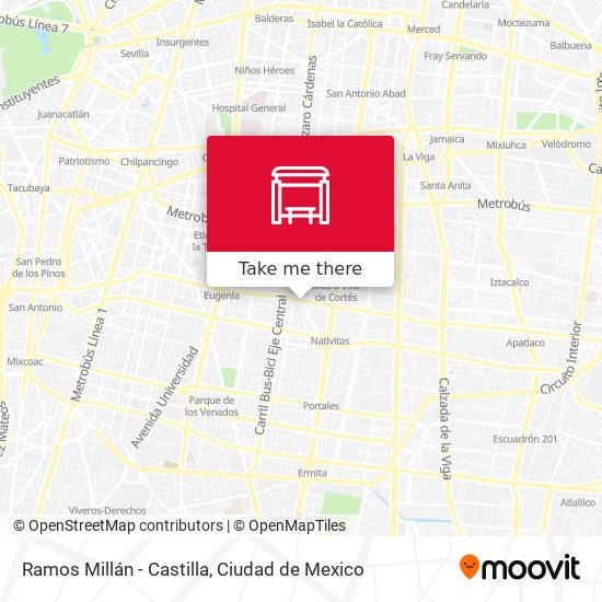 Mapa de Ramos Millán - Castilla