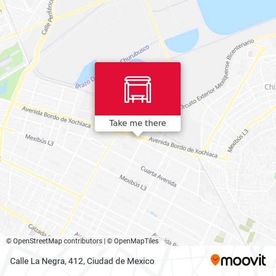 Mapa de Calle La Negra, 412