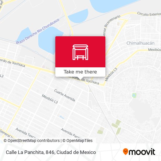 Calle La Panchita, 846 map