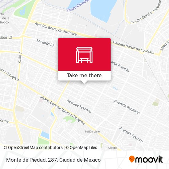 Monte de Piedad, 287 map