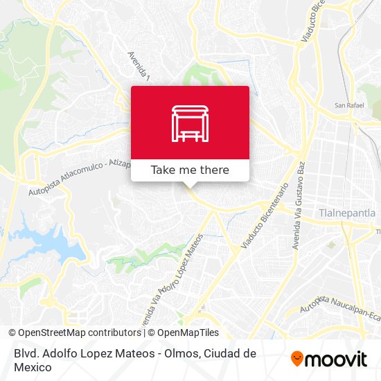 Mapa de Blvd. Adolfo Lopez Mateos - Olmos