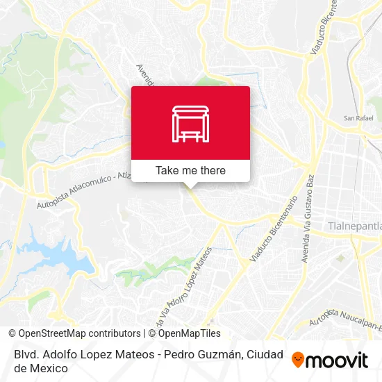 Mapa de Blvd. Adolfo Lopez Mateos - Pedro Guzmán