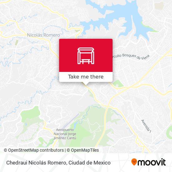 Chedraui Nicolás Romero map