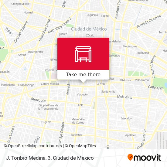 Mapa de J. Toribio Medina, 3