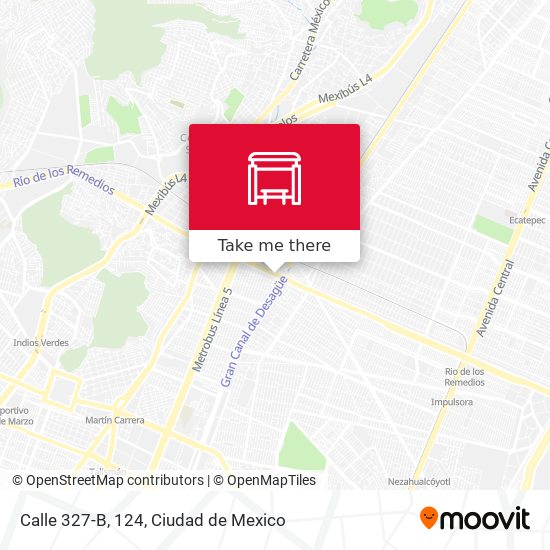 Mapa de Calle 327-B, 124