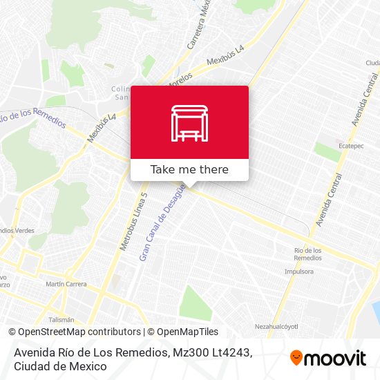 Avenida Río de Los Remedios, Mz300 Lt4243 map