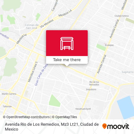 Avenida Río de Los Remedios, Mz3 Lt21 map