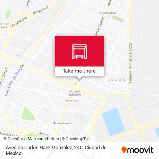 Mapa de Avenida Carlos Hank González, 240