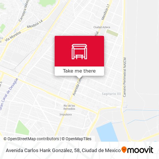 Mapa de Avenida Carlos Hank González, 58