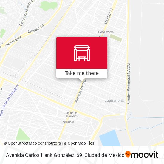 Mapa de Avenida Carlos Hank González, 69