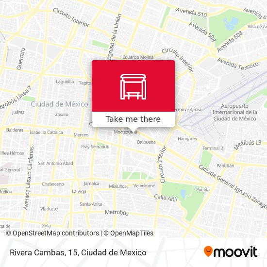 Mapa de Rivera Cambas, 15