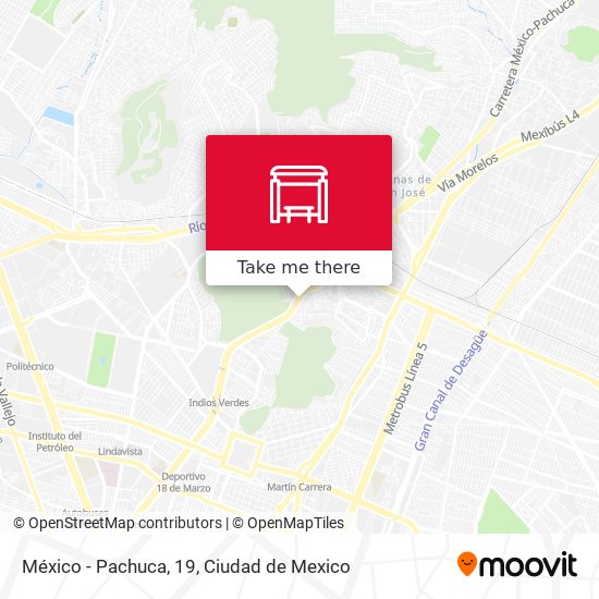 México - Pachuca, 19 map