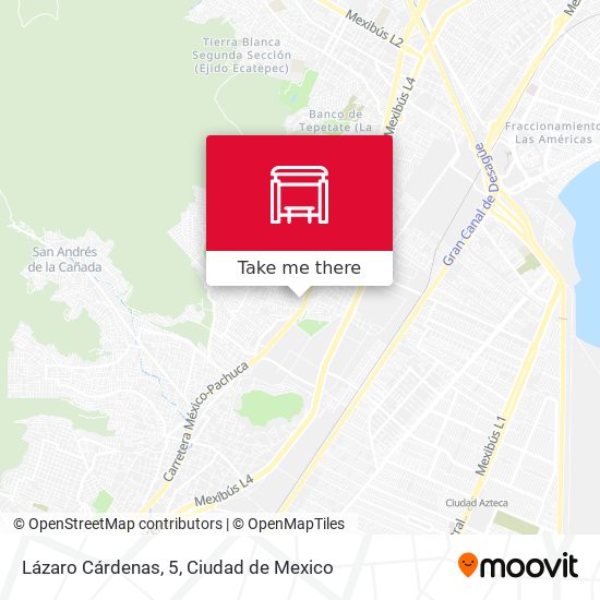 Lázaro Cárdenas, 5 map
