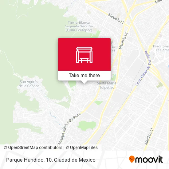 Parque Hundido, 10 map