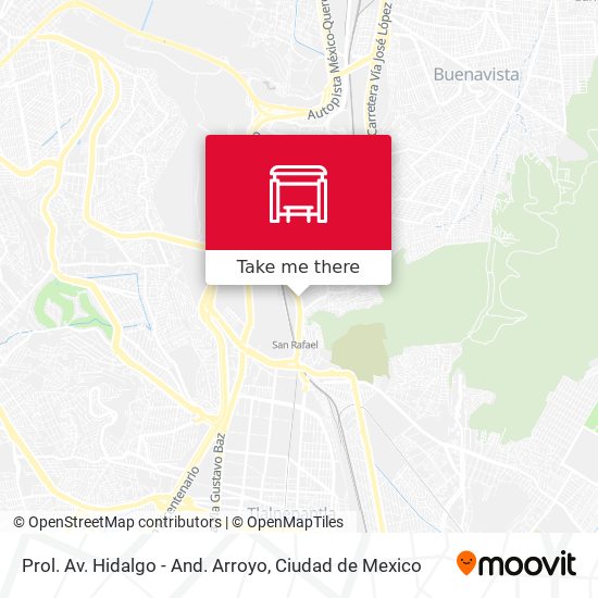 Prol. Av. Hidalgo - And. Arroyo map