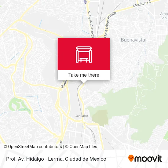 Prol. Av. Hidalgo - Lerma map