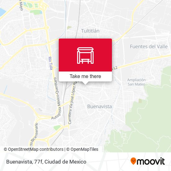 Buenavista, 77f map