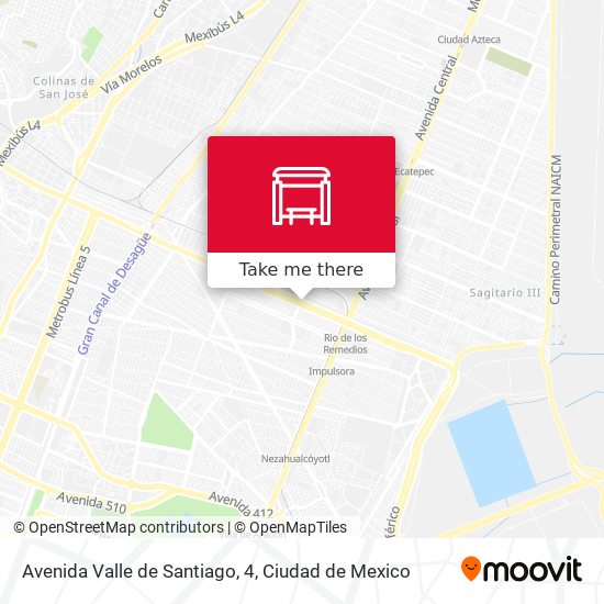 Avenida Valle de Santiago, 4 map