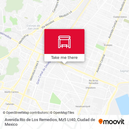Avenida Río de Los Remedios, Mz5 Lt40 map