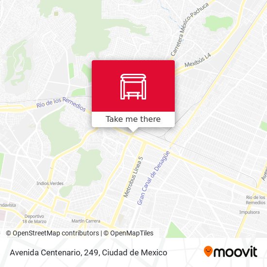 Avenida Centenario, 249 map