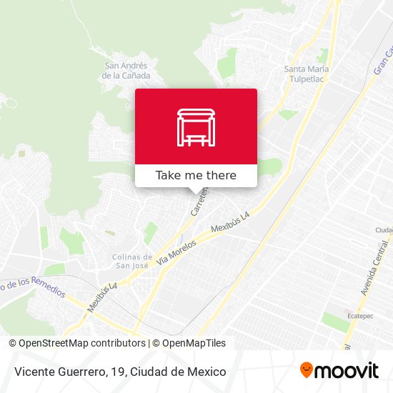 Vicente Guerrero, 19 map