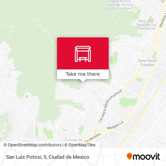 San Luis Potosí, 5 map