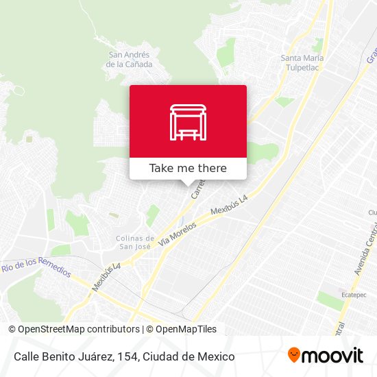 Calle Benito Juárez, 154 map