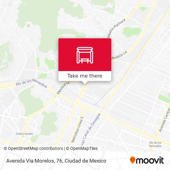 Avenida Via Morelos, 76 map