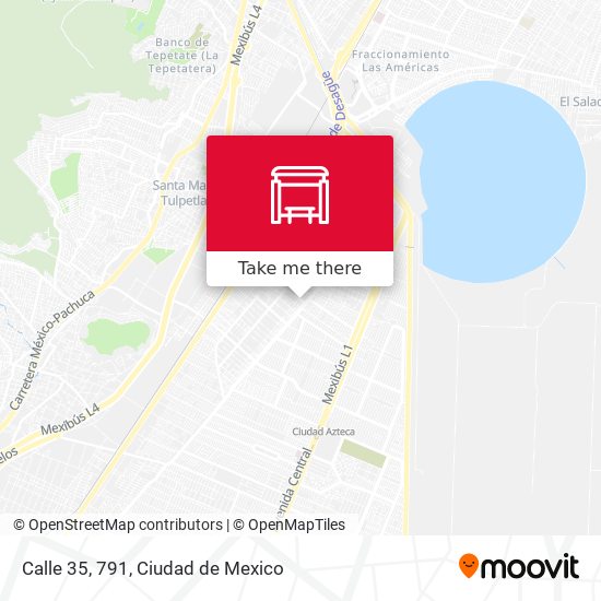 Mapa de Calle 35, 791