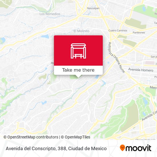 Avenida del Conscripto, 388 map