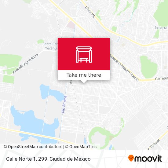 Calle Norte 1, 299 map