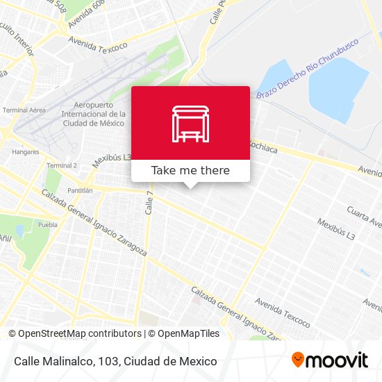Calle Malinalco, 103 map