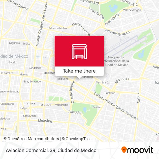 Aviación Comercial, 39 map