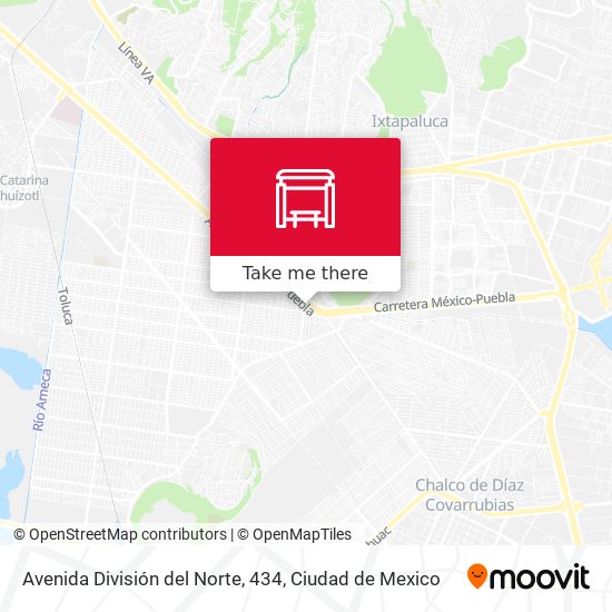Avenida División del Norte, 434 map