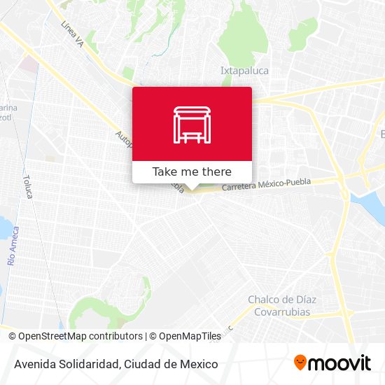 Avenida Solidaridad map