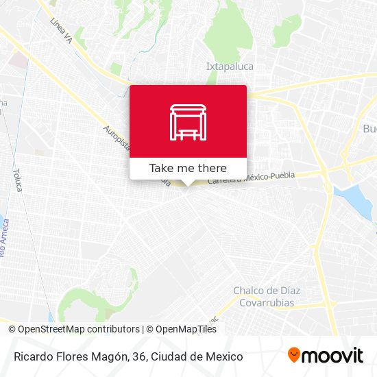 Ricardo Flores Magón, 36 map