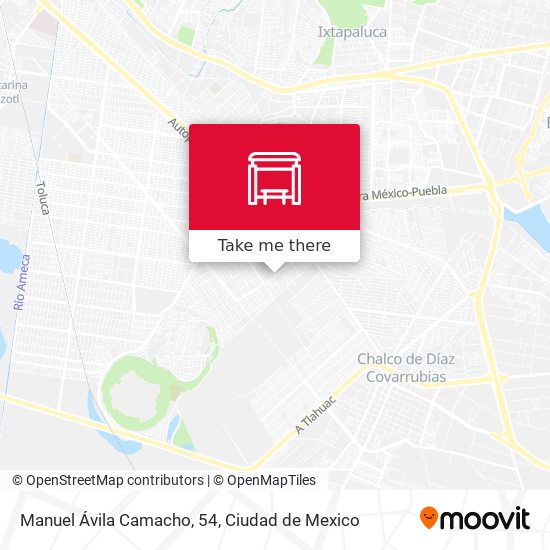 Manuel Ávila Camacho, 54 map