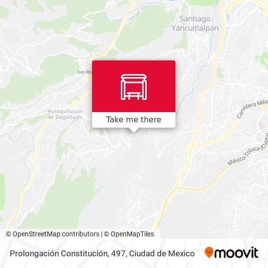 Mapa de Prolongación Constitución, 497