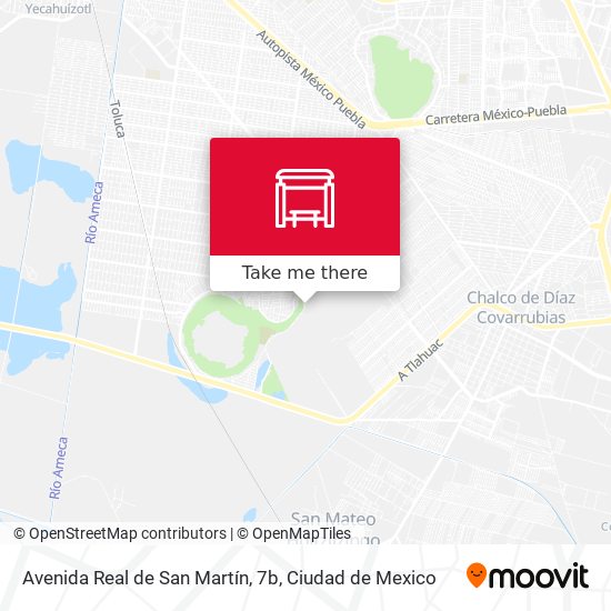 Mapa de Avenida Real de San Martín, 7b