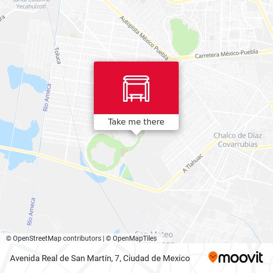 Mapa de Avenida Real de San Martín, 7