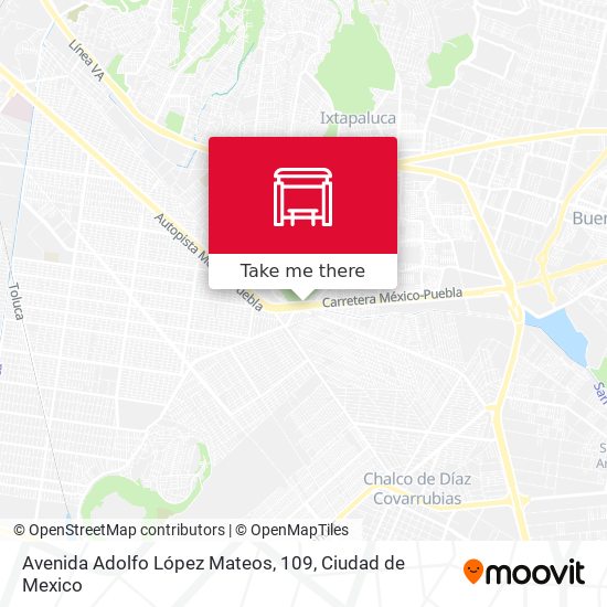 Avenida Adolfo López Mateos, 109 map