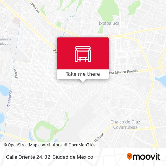 Mapa de Calle Oriente 24, 32