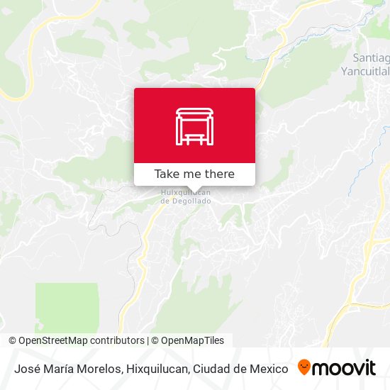 José María Morelos, Hixquilucan map