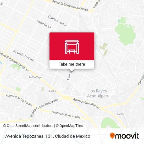 Avenida Tepozanes, 131 map