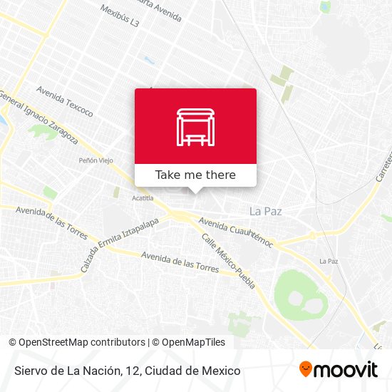 Siervo de La Nación, 12 map