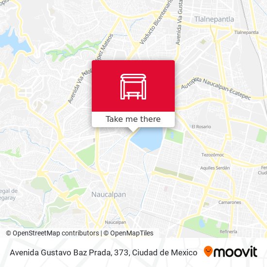 Avenida Gustavo Baz Prada, 373 map