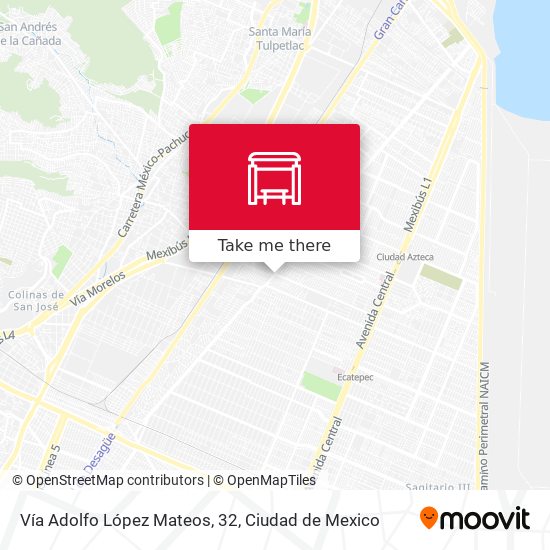 Vía Adolfo López Mateos, 32 map