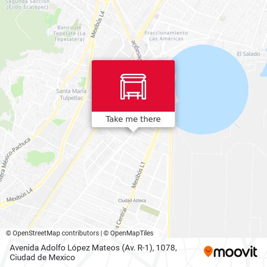 Avenida Adolfo López Mateos (Av. R-1), 1078 map