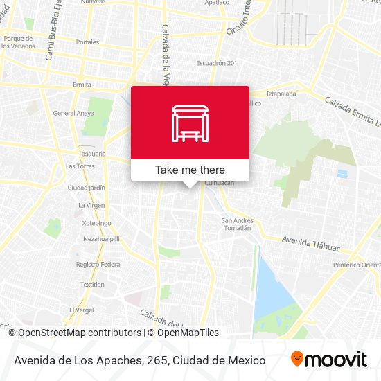 Avenida de Los Apaches, 265 map